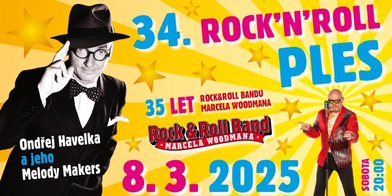 34. Rock And Rollový ples aneb 35.let RNR bandu M.Woodmana